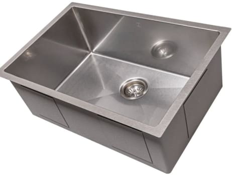 ZLINE SRS27S - 27 Inch Undermount Single Bowl Scratch Resistant Stainless Steel Kitchen Sink