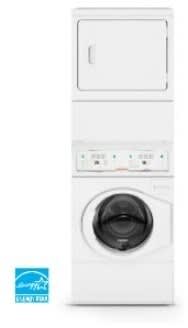 Speed Queen LTGE5ASP119TW01 - 27 Inch Commercial Gas Laundry Center