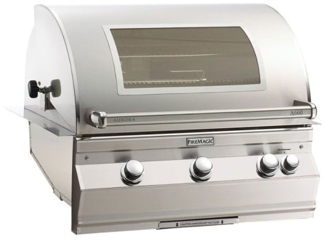 Fire Magic Aurora A660I A660I8EANW - 34 Inch Built In Natural Gas Grill