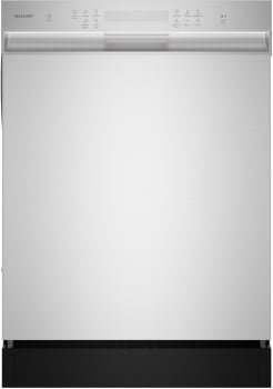 Sharp SDW6504MS - 24 Inch Full Console Dishwasher