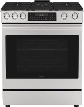 Sharp SSG3076SNS - 30 Inch Slide In Gas Range