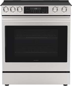 Sharp SSR3076SNS - 30 Inch Slide In Range
