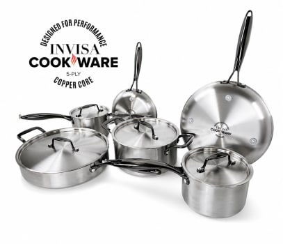 Invisacook 10PC - Cookwear set