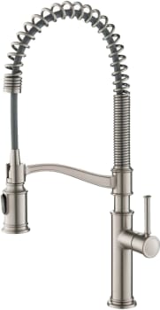 Kraus Sellette KPF1683SFS - Commercial Style Pull-Down Kitchen Faucet in Spot Free Stainless Steel