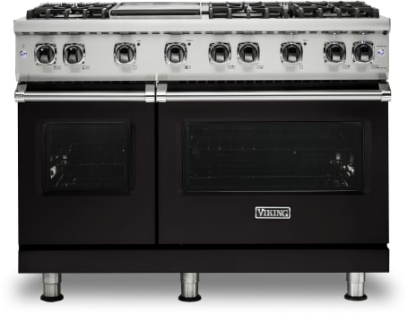 Viking 5 Series VGR5486GONBB - 48 Inch Sealed Burner Natural Gas Range