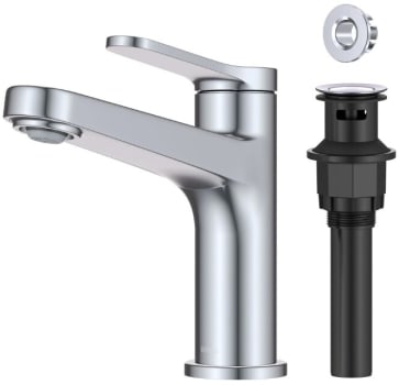 Kraus Indy™ Series KBF1411CH - 6 Inch Single Handle Bathroom Faucet