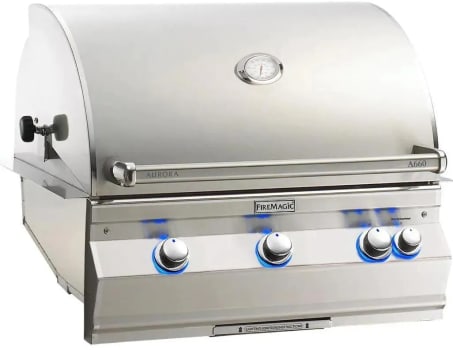 Fire Magic Aurora A660I A660I8LAN - 30 Inch Built In Natural Gas Grill