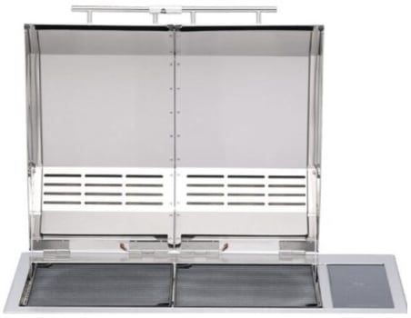 Kenyon Texan Series B70460WHNH - 29 Inch Electric Split Lid Grill