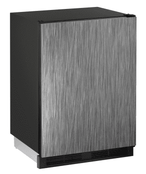 U-Line 1000 Series U1224BEVINT60B - Solid Overlay Front View