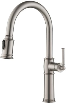 Kraus Sellette KPF1682SFS - Traditional Single Handle Pull-Down Kitchen Faucet in Spot Free Stainless Steel