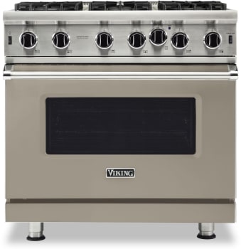 Viking 5 Series VGIC53626BNALP - 36 Inch Open Burner Liquid Propane Range