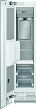 Thermador T18ID905LP 18 Inch Panel Ready Built In Smart Freezer Column with 7.8 cu. ft. Capacity Water Dispenser Diamond Ice Maker and Freedom Water Filter Left Hinged