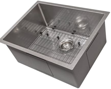 ZLINE SRS23S - 23 Inch Undermount Single Bowl Scratch Resistant Stainless Steel Kitchen Sink