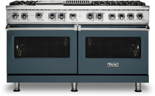 Viking 5 Series VDR5606GQSQLP - 60 Inch Dual Fuel Range with 6 Sealed Burner