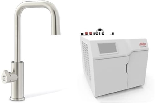 Zip CUBEPLUSBC120VBN - HydroTap Boiling, Chilled for Residential and Small Commercial - Base Module with Cube Plus Tap - Brushed Nickel