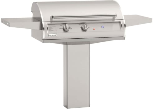 Fire Magic EL500S3Z1EG6 - 30 Inch In-Ground Post Mount Analog Electric Grill