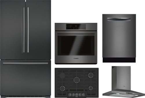 bosch black stainless steel