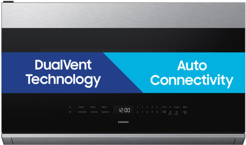 Samsung BESPOKE ME80H2160R - 30 Inch Smart Over-the-Range Microwave