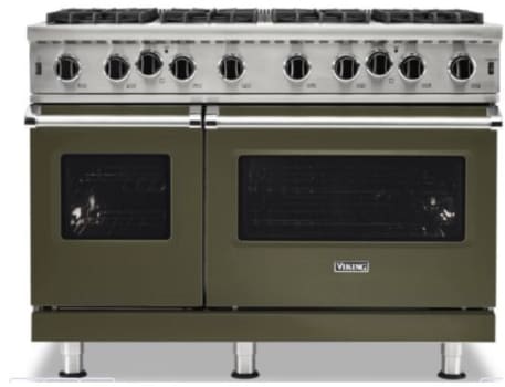 Viking 5 Series VGIC54828BMALP - 48 Inch Open Burner Liquid Propane Range
