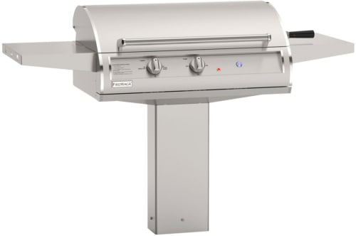 Fire Magic EL500S4Z1EAG - 30 Inch In Ground Post Analog Electric Grill
