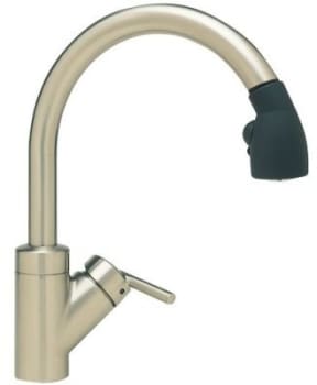 Blanco 157090CR Kitchen Faucet with Pull-Down Spray: Chrome with