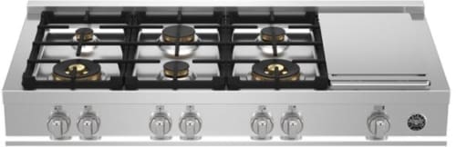 Bertazzoni MAST486GRTBXT 48 Inch Gas Rangetop with 6 Sealed