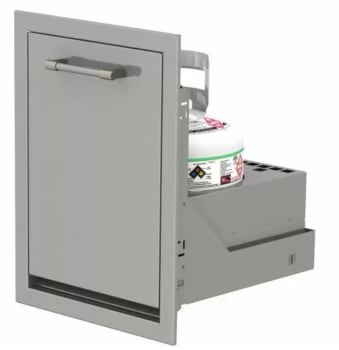 Alfresco AXE18LPTDRSC - Alfresco 18" Stainless Steel Island LP Tank Drawer