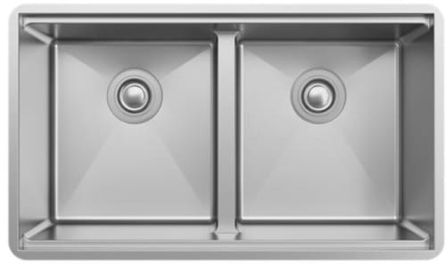 Elkay Crosstown Collection ECTRUAQ31169TWC - 18 1/2 Equal Double Bowl Sink