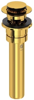 Rohl Perrin and Rowe Collection U0127DOFULB - Push Drain with Overflow