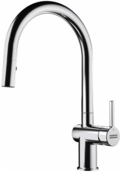 Franke ACTPDCHR - 15.1-Inch Single Handle Pull-Down Kitchen Faucet