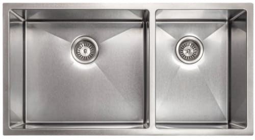 ZLINE SR60D36S - 36 Inch Undermount Double Bowl Scratch Resistant Stainless Steel Kitchen Sink