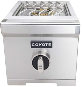 Coyote C3SBLP - 12 Inch Built In Single Liquid Propane Side Burner