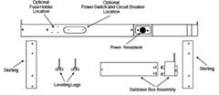 Amana PTSB420QW - Electrical sub base kit