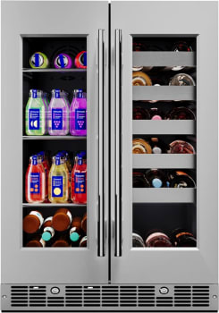 Element Cellara EFB24DES - 24 Inch Dual Zone Wine and Beverage Center