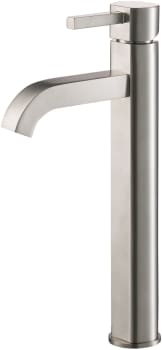 Kraus Ramus Series FVS1007SN - Single Handle Vessel Bathroom Faucet in Satin Nickel
