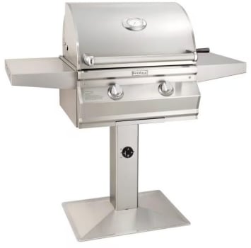 Fire Magic Choice CMA430S CMA430SRT1PP6 - 24" Patio Post Grill With Analog Thermometer And 1-hour Timer