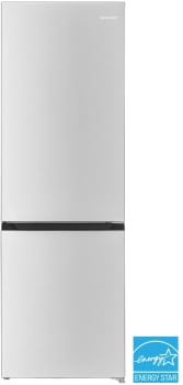 Sharp SJB1045SNS - 24 Inch Counter-Depth Bottom Freezer Refrigerator
