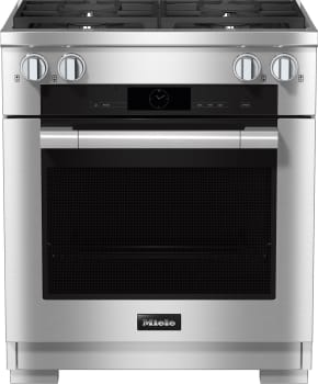 Miele HR19243G - 30" Dual Fuel (4 Burner) Range