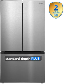 Midea MRF32I6BST - 36 Inch Freestanding French Door Smart Refrigerator