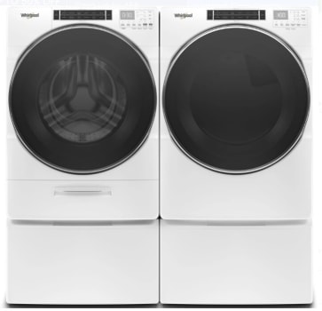 Whirlpool WHWADREHW86202 - Side by Side on Pedestals