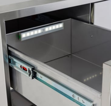Blaze BLZ4PROCARTLTSC - 44 Inch Burner Professional Grill Cart