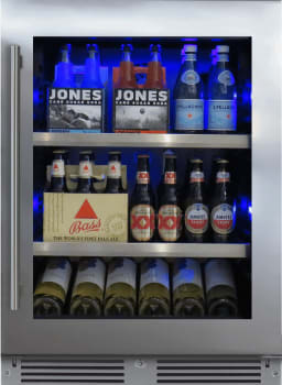 XO XOU24BCGSX - 24 Inch Undercounter Beverage Center
