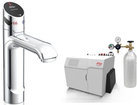Zip WAVEBC240VCH - HydroTap Boiling, Chilled for Large Commercial - Base Module with Touch-Free Wave Tap - Bright Chrome
