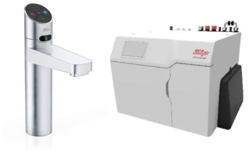 Zip ELITEPLUSBC240VBR - HydroTap Boiling, Chilled for Large Commercial - Base Module with Elite Plus Tap - Brushed Chrome