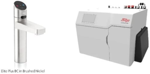 Zip ELITEPLUSBC240VBN - HydroTap Boiling, Chilled for Large Commercial - Base Module with Elite Plus Tap - Brushed Nickel