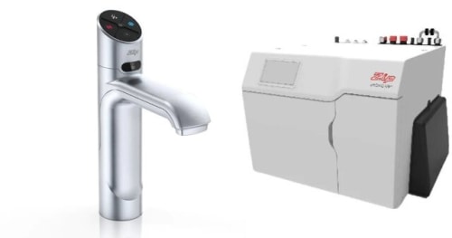 Zip CLASSICPLUSBC240VBR - HydroTap Boiling, Chilled for Large Commercial - Base Module with Classic Plus Tap - Brushed Chrome