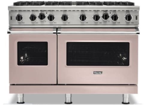 Viking 5 Series VGIC54828BBH - 48 Inch Open Burner Natural Gas Range