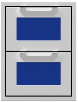 Hestan AGCP16DRBU - Color Panels for 16 Inch Double Drawers: Blue/Prince