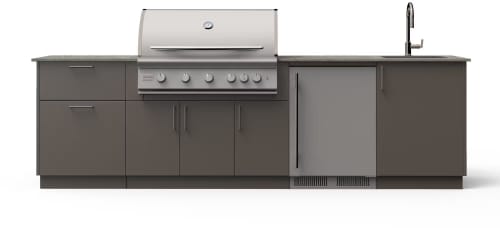 Blaze High Noon BHINO40BRZAERISNG - 10 Foot Outdoor Kitchen Island