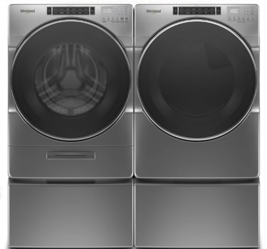 Whirlpool WHWADREHC86202 - Side by Side on Pedestals